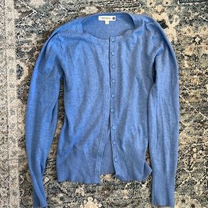 Blue Cardigan